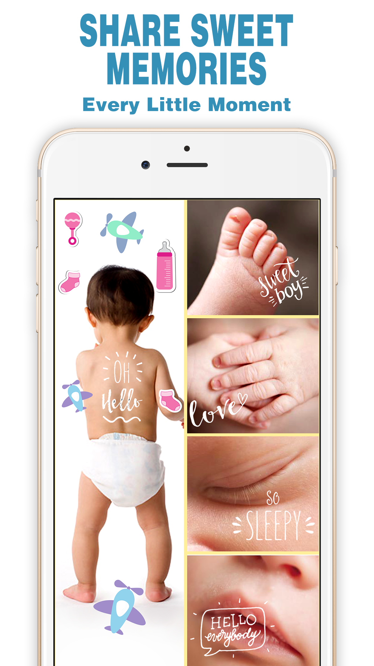 Baby Photo Editor mobile screen shot image